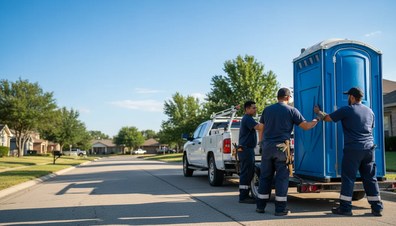 Portable Toilet Rental in Longview, IL near me